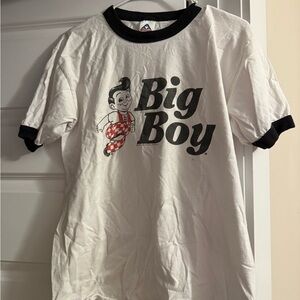 White and Black T-Shirt